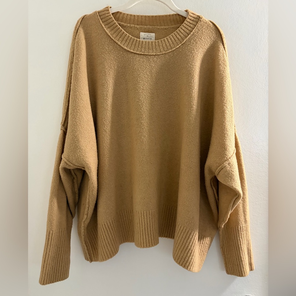Billabong Warm Tan Crew Neck Sweater